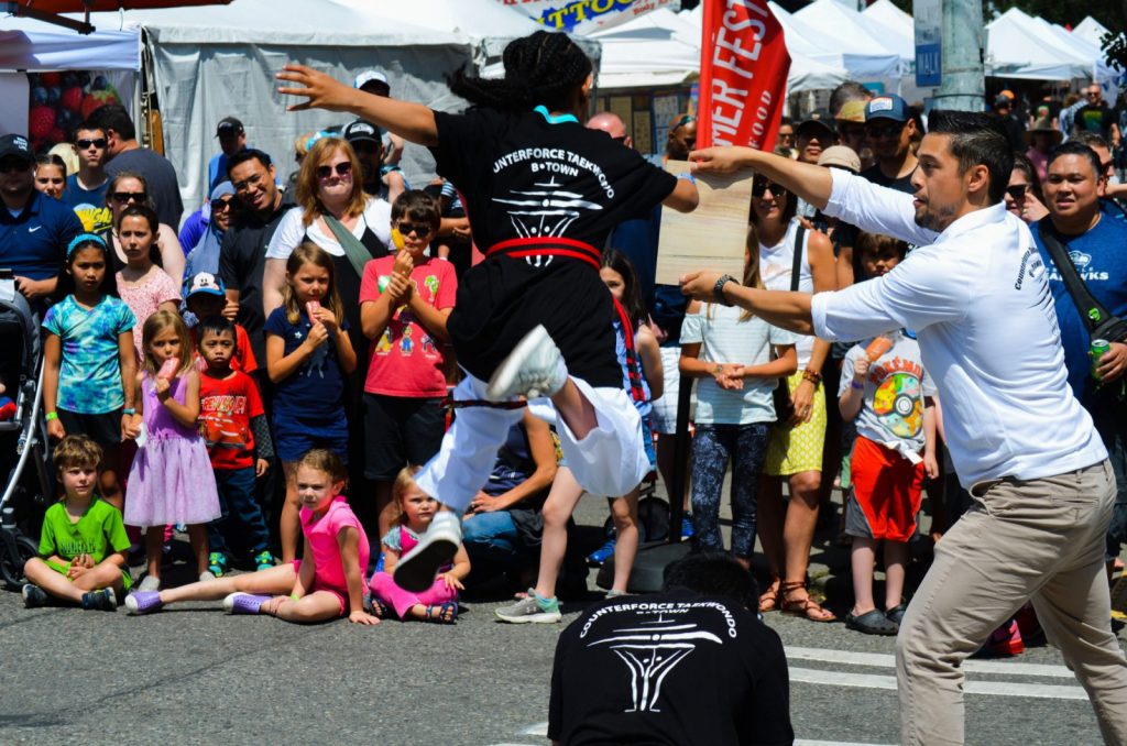 Volunteers at Summerfest